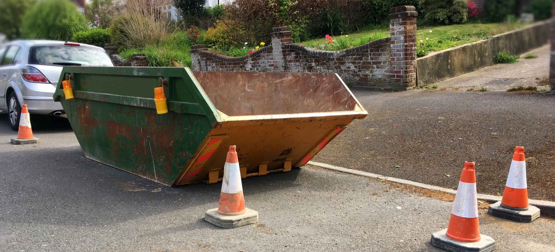 What is the difference between commercial and domestic skip hire?